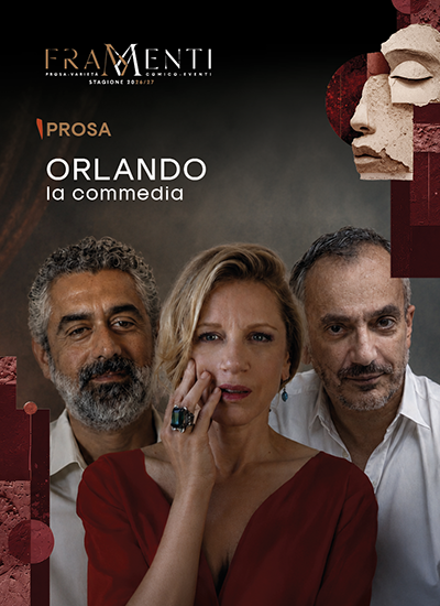 VIOLA GRAZIOSI e ARTURO CIRILLO e DAVID COCO in ORLANDO la commedia