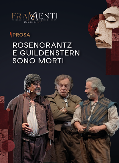 FRANCESCO PANNOFINO, FRANCESCO ACQUAROLI, PAOLO SASSANELLI in ROSENCRANTZ E GUILDENSTERN SONO MORTI
